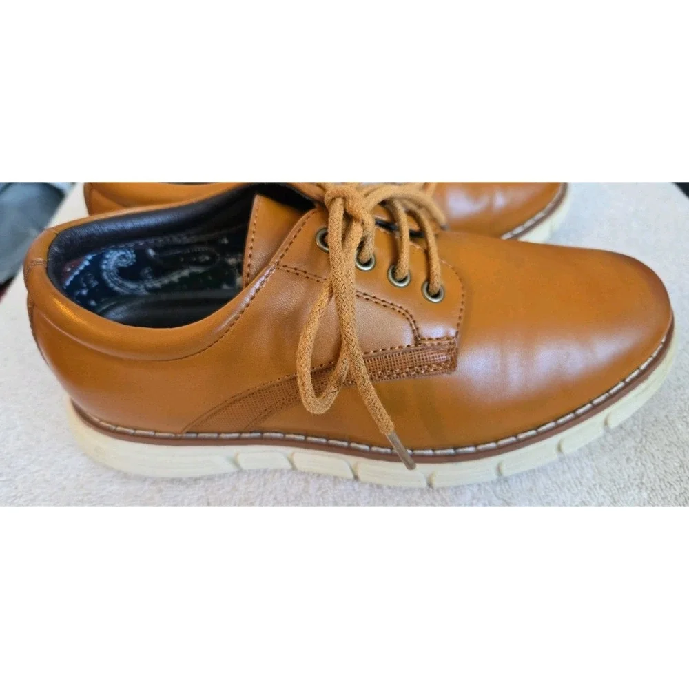 Bruno Marc Boys Shoe Size 1 Camel Color